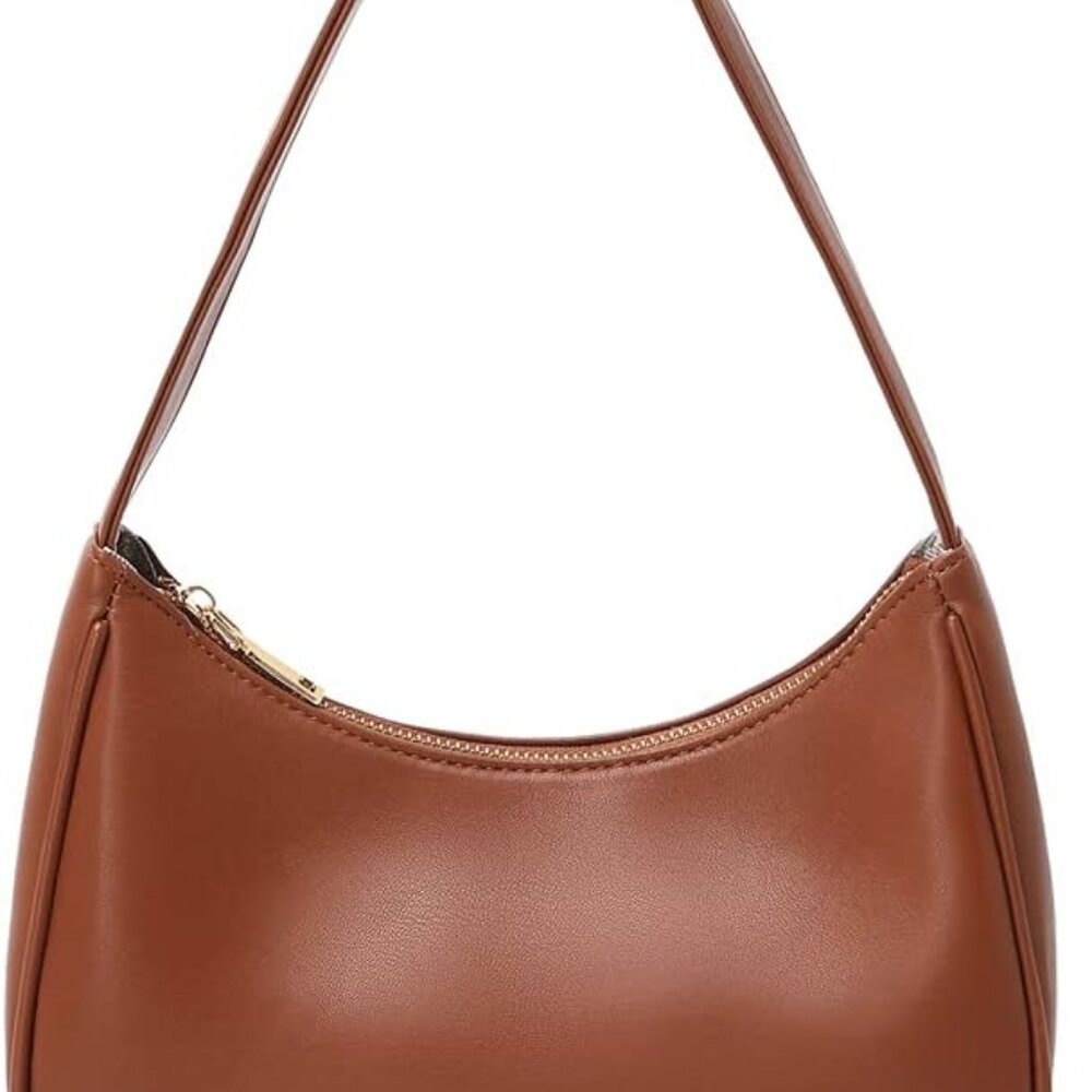 Shoulder Bags for Women, Cute Hobo Tote Handbag Mini Clutch Purse with Zipper Cl